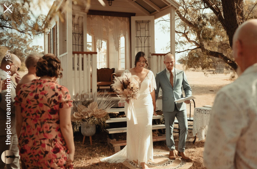 This couple saw they could elope in Margaret River without the planning or expense, and opted for a destination elopement 